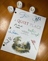 A Quiet Place Script Signed- Autograph Reprints- Emily Blunt, John Krasi... - £19.60 GBP