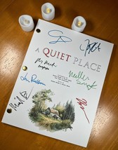 A Quiet Place Script Signed- Autograph Reprints- Emily Blunt, John Krasi... - £19.80 GBP