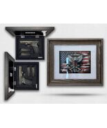 Hidden Storage Photo Frame for Gun and Valuables / *NATURAL WOOD* - $64.35+
