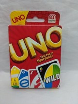 2012 Uno Mattel Games Family Party Card Game Complete - $8.90