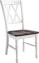 Crosley Furniture Shelby Dining Chairs (Set of 2), Distressed White - £172.32 GBP