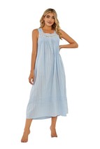 RH Women&#39;s SLeeveless Knit Cotton Housedress Duster Sundress Gown Pajama... - £18.04 GBP