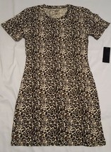 Body Frosting Brand ~ Women&#39;s Small ~ 100% Cotton ~ Leopard Design Sleep... - £11.95 GBP