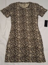 Body Frosting Brand ~ Women&#39;s Small ~ 100% Cotton ~ Leopard Design Sleep... - $14.96