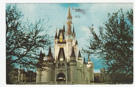 Vintage Postcard Walt Disney World Orlando Florida Cinderella Castle 1979 - £5.46 GBP