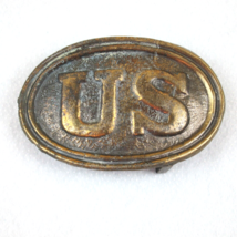 Vintage Civil War Union Army Belt Buckle Metal Union Soldier Reenactor C... - £15.72 GBP