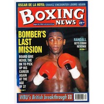 Boxing News Magazine August 23 1996 mbox3144/c  Vol 52 No.34 Bomber&#39;s last missi - £3.11 GBP