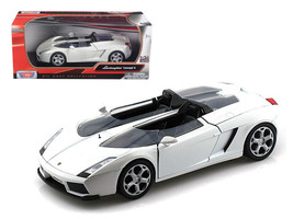Lamborghini Concept S White 1/24 Diecast Car Model by Motormax - $40.48