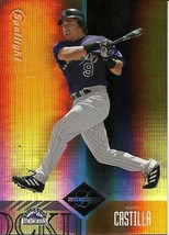 2004 Leaf Limited Bronze Spotlight Vinny Castilla 160 Rockies 064/100 - £1.16 GBP