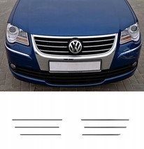 VW Volkswagen TOURAN 1T1 1T2 Caddy chrome grill trim set for radiator gr... - $21.62