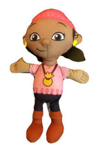 Jake Neverland Pirate Izzy Plush Doll Disney Fisher Price Girl Pirate Toy - £3.94 GBP