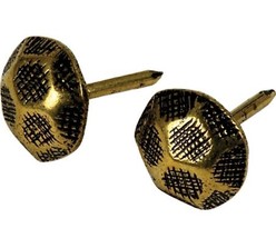 Hillman 532455 Brass Hammered-Denier Oxford Upholstery Nails, 1-Inch, 25... - $10.44