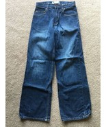 Gap Kids Boot Cut Denim Jeans Boys size 12 Adjustable Waist Elastic Loos... - $7.91