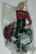 Star Trek Next Generation Capt Picard Vinyl Figure Doll Hamilton 1992 Loose Arm - £3.98 GBP