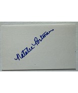 Natalie Portman Autographed Signed 3x5 Index Card - $100.00