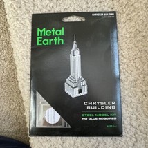 Fascinations Metal Earth CHRYSLER Building 3D Laser Cut Steel Puzzle Model Kit - £6.26 GBP