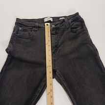 Closed Jeans Women's 29 (26×31) Black Cotton Blend Bootcut Candiani Denim Jeans image 8