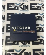 Netgear FS105 5 Port Fast Ethernet Switch 10/100Mbps W/ out Power Cord  - $196.17 MXN