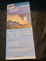 AAA Memphis, Tennessee - City Series - Road/ Highway/ Travel Map  2002-2003 - £7.03 GBP