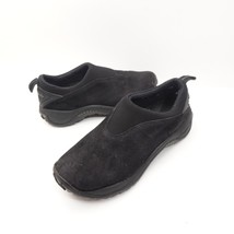 Merrell &quot;Orbit Moc&quot; Performance Slip On Black Suede/Leather Shoes sz 7.5 - $26.99
