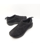 Merrell &quot;Orbit Moc&quot; Performance Slip On Black Suede/Leather Shoes sz 7.5 - $37.17 CAD