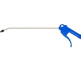 11” pressure blow gun Angled, Stainless Steel Nozzle Lightweight - $369.41 MXN