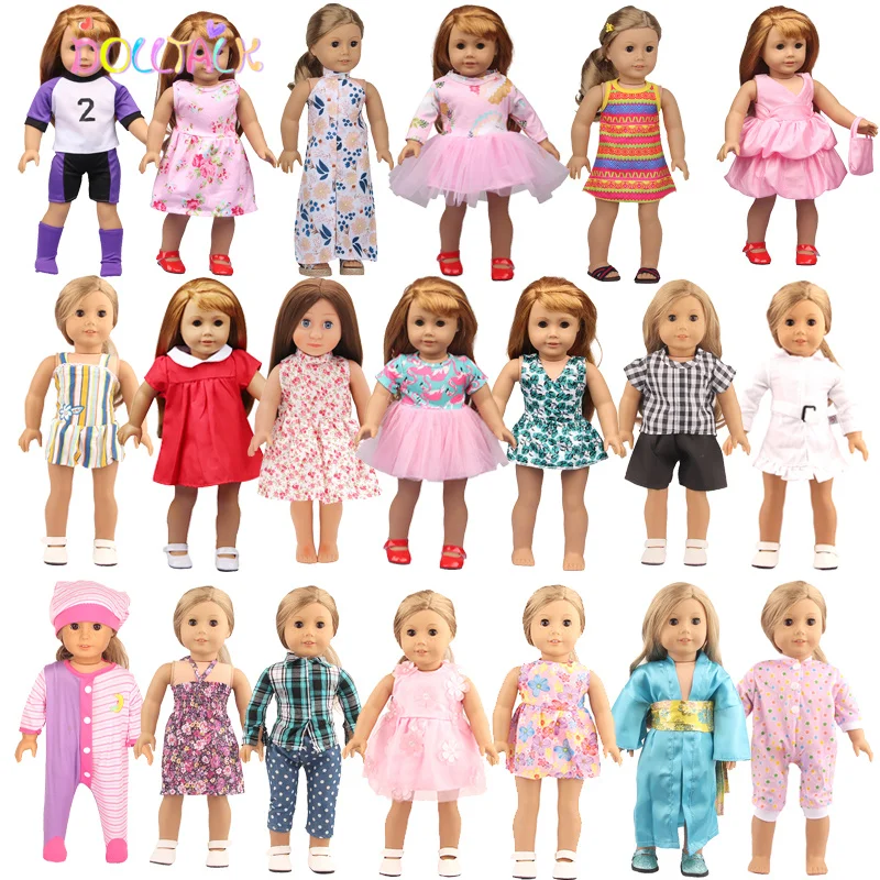 Toy Accessories Jumpsuit New 43 cm Born Baby Doll Clothes Leaf Dress For 18 Inch - £5.81 GBP+