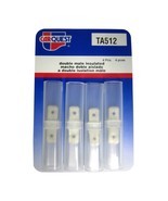 Carquest TA512 TA 512 Double Male Insulated Connectors Brand New! - $19.31 CAD