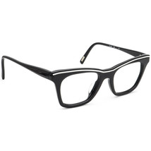 See Eyewear Sunglasses Frame Only 6654 C1 Black&amp;White Cat Eye Italy 51 mm - $199.99