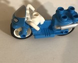 Lego Duplo Motorcycle Blue Toy - £3.94 GBP