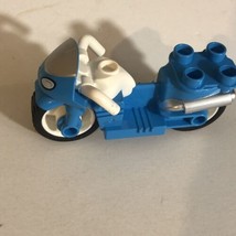 Lego Duplo Motorcycle Blue Toy - $4.94