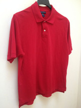 Grant Thomas L Polo Shirt Red Short Sleeve 100% Cotton Mens - £12.00 GBP