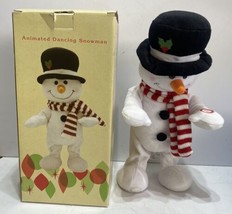Frosty The Snowman Animated Plush Singing Dancing Music 12.5 Cracker Barrel - £23.35 GBP