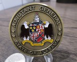 State of Alabama Adjutant General AGAUS MG Willie Alexander Challenge Co... - £19.37 GBP