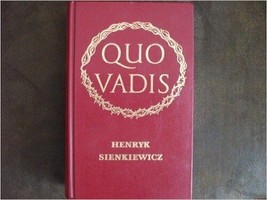 Quo Vadis Henryk Sienkiewicz [Unknown Binding] [Jan 01, 1994] - £19.74 GBP