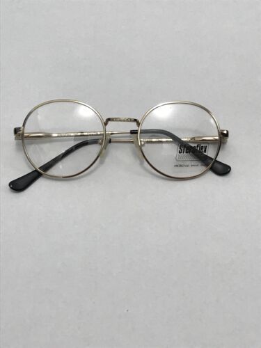 VTG New GEP Luxotica Sferoflex Italian Gold Eyeglass Frames Youth Size 4... - $30.00
