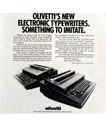 Olivetti ET 221 Typewriter 1979 Advertisement Vintage Office Technology ... - $41.12 CAD
