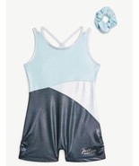 Justice Dance/gym Full Body Suit Blue Size 5/6 - $14.01