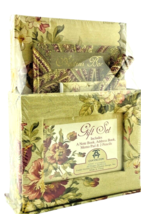 Covington Gift Set Address Book Note Book Memo Pad + 2 Pencils Lush Floral - $24.05