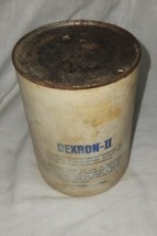 Vintage Gulf Dexron-II Fluid Can Transmision 1 Quart Automotive Plastic Metal - $9.99