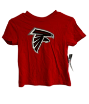 Outerstuff Kinder Kurzarm Atlanta Falcons Rundhals T-Shirt, Rot, M 5/6 - £10.25 GBP