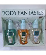 Body Fantasies spray set 3 Cucumber Melon Fresh White Musk Sugar Vanilla... - $41.00