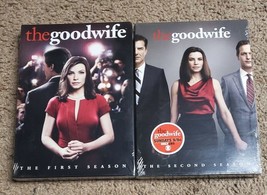 The Good Wife Season 1 &amp; 2 (DVD 2010,2011) Juliana Margulies 12 Discs NE... - $14.24