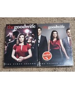 The Good Wife Season 1 &amp; 2 (DVD 2010,2011) Juliana Margulies 12 Discs NE... - $14.24