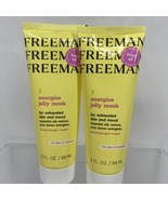 (2) Freeman Energize Jelly Facial Mask &amp; Cleanser 3oz Restore COMBINE SHIP - $6.09