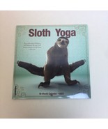 Willow Creek Sloth Yoga 2023 7&quot; x 7&quot; Mini Wall Calendar - £5.19 GBP