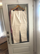 William Rast Jeans Women 32 X 28 Ivory White Sexy Skinny Stretch - $21.73
