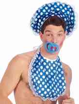 Big Baby Accessory Kit with Bonnet, Bib, &amp; Pacifier - £7.24 GBP