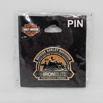 Bayside Harley Davidson Iron Elite Pin Portsmouth Virginia - $14.99