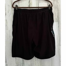 ZeroXposur Men’s Lined Swim Trunks Size XL Extra Large Black Teal - £9.21 GBP